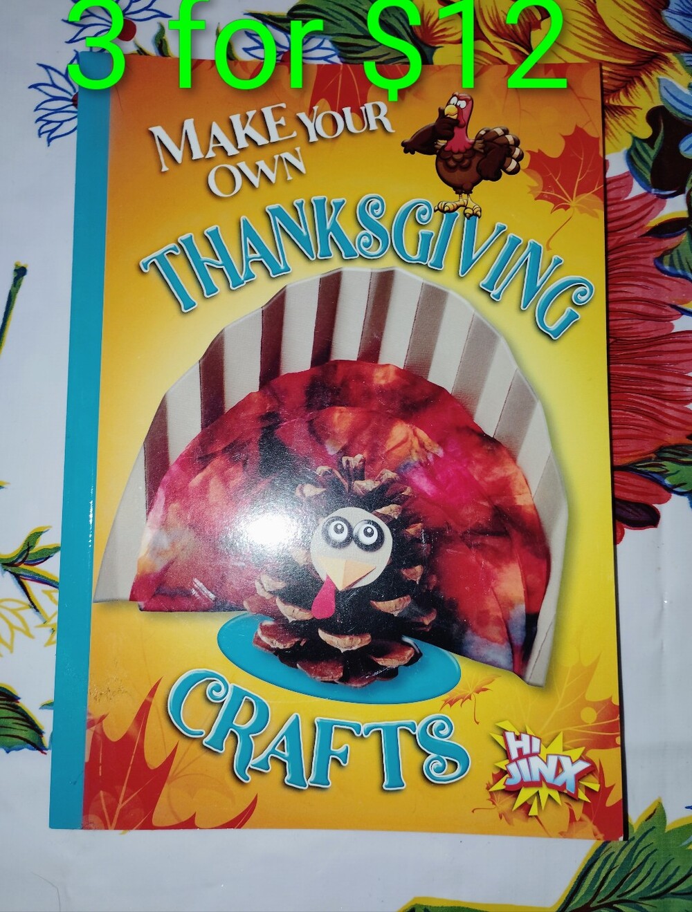 Make Your Own Thanksgiving Crafts  Book Kids & Parents Holiday Crafts 3 For $12